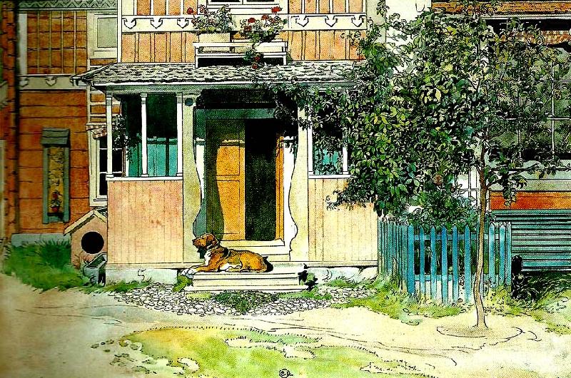 verandan, Carl Larsson